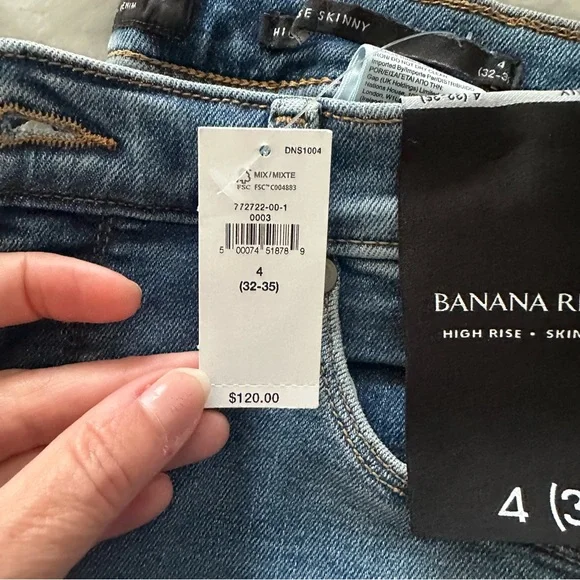 Banana Republic High rise -Skinny-Ankle - Picture 6 of 8